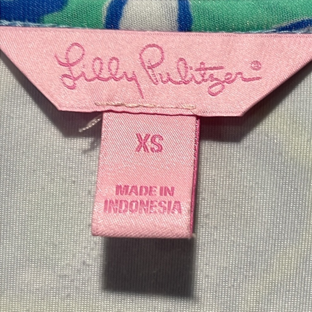 Lilly Pulitzer BELLINA Conch Republic SEASHELL Maxi Dress  SizeXS - Picture 14 of 14